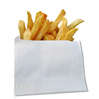 Бумажные пакеты для картофеля фри