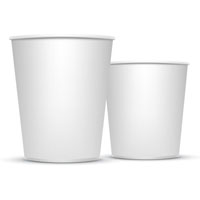 Бумажные стаканы для холодных напитков